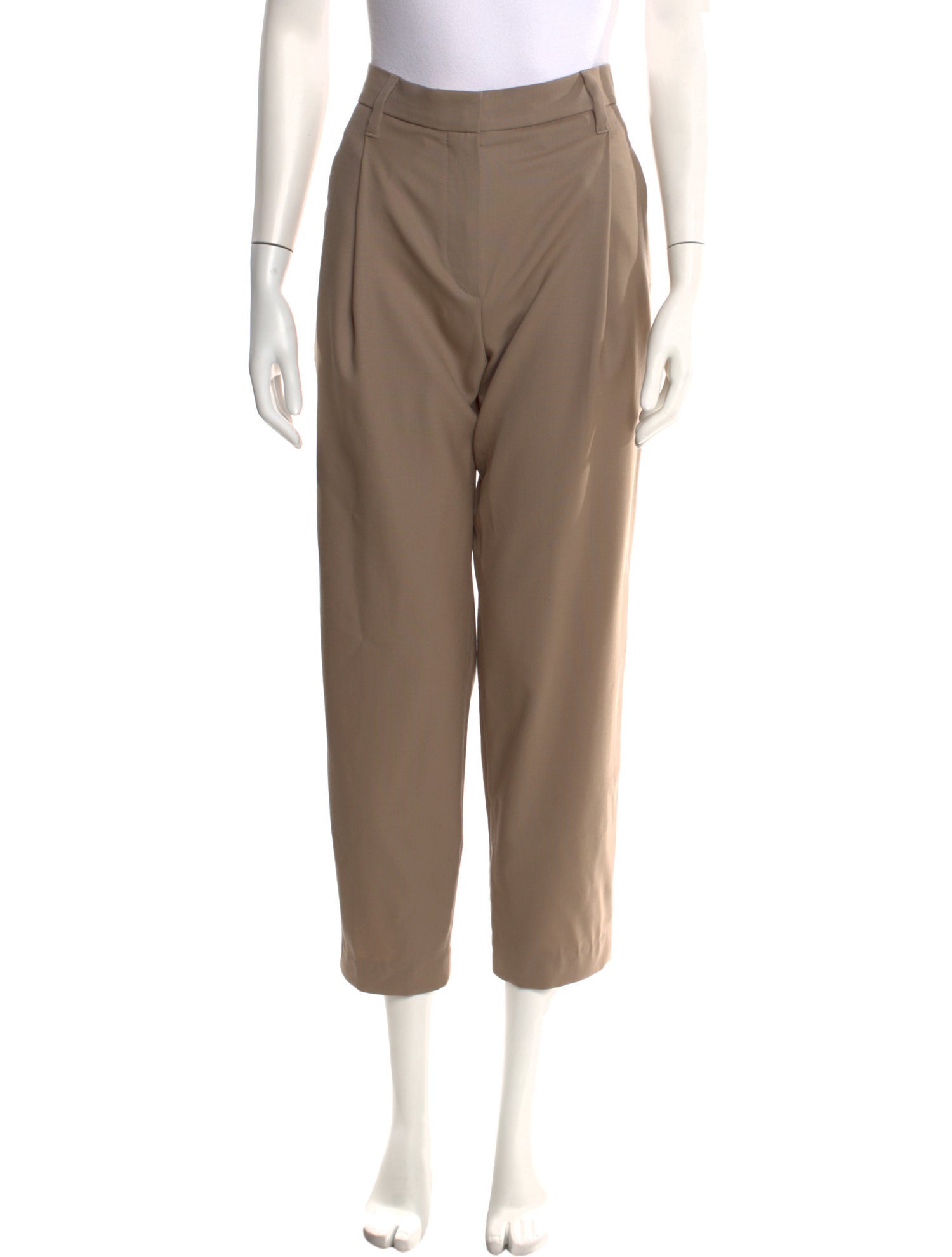 Brunello Cucinelli Wool Straight Leg Pants
