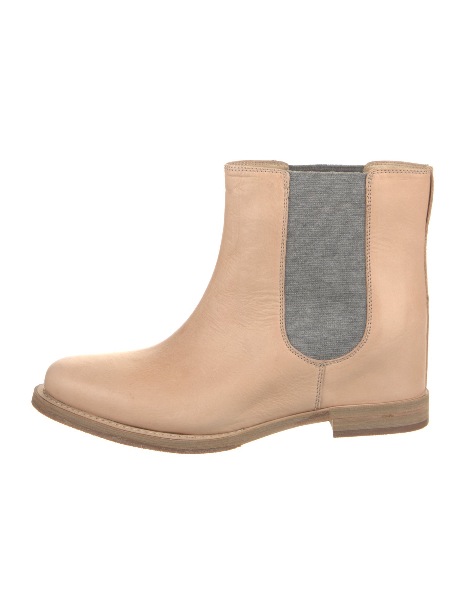 Brunello Cucinelli Leather Chelsea Boots