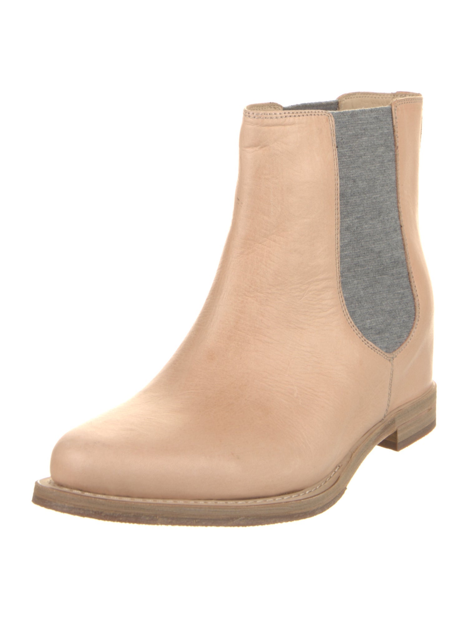 Brunello Cucinelli Leather Chelsea Boots