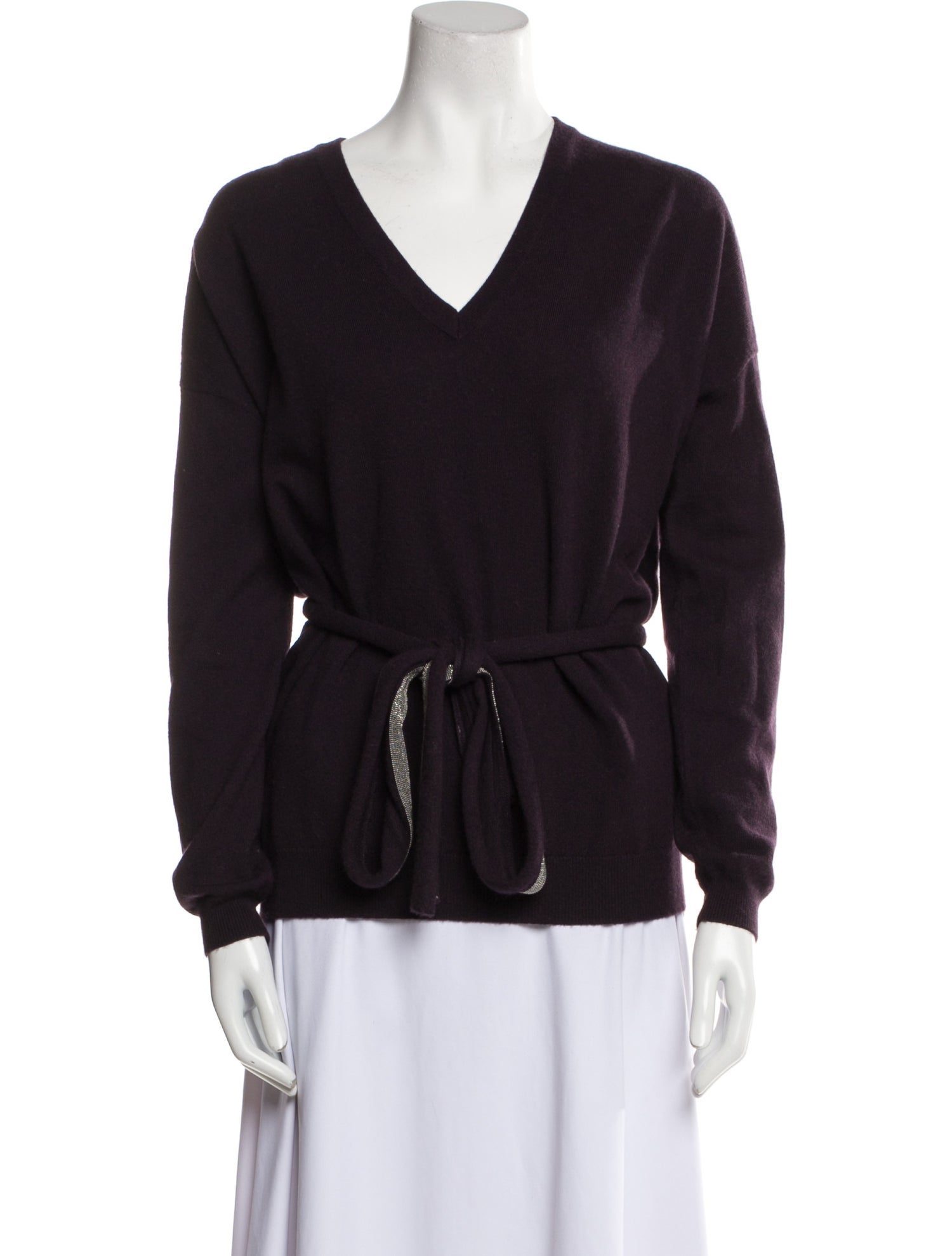 Brunello Cucinelli Cashmere V-Neck Sweater