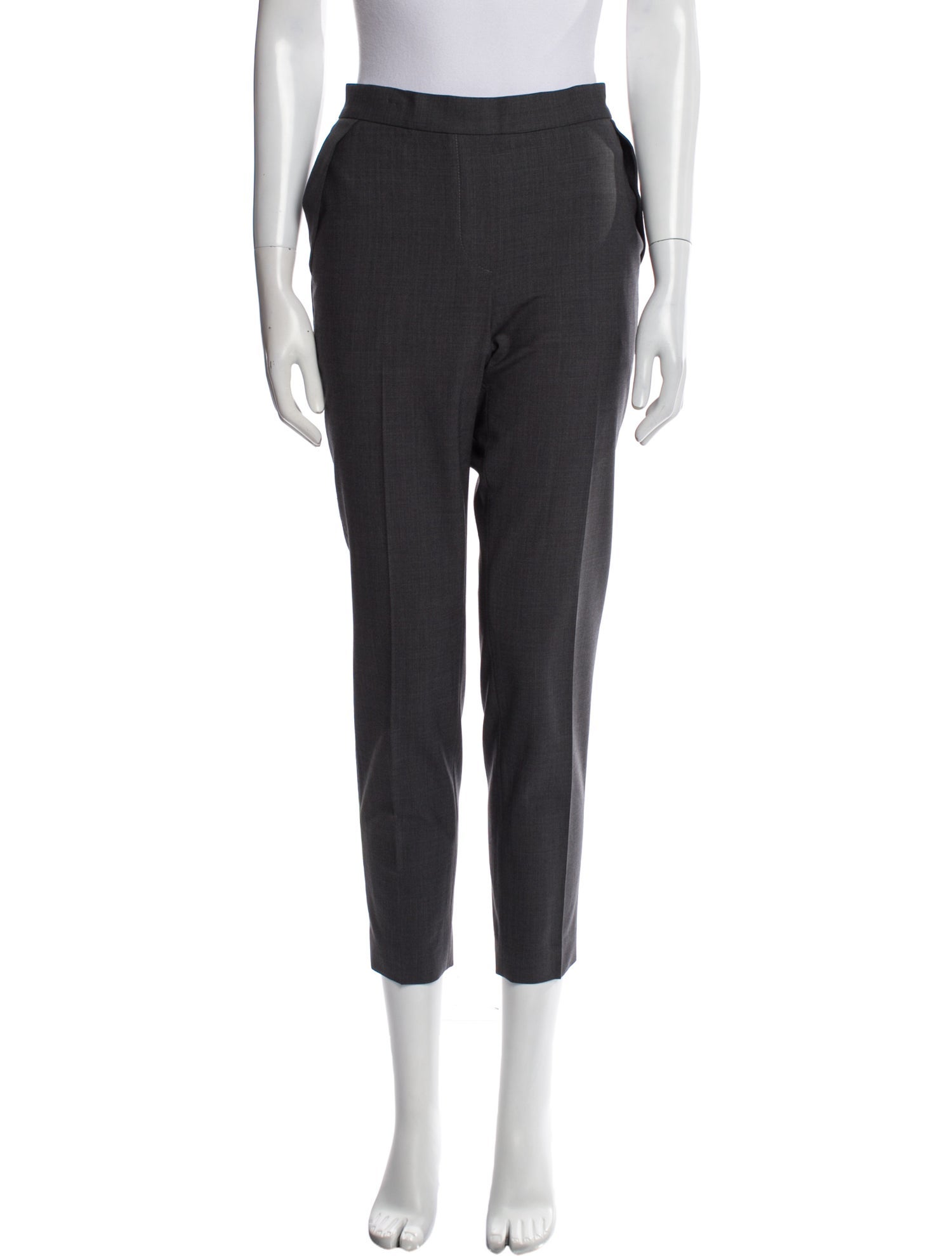 Brunello Cucinelli Virgin Wool Straight Leg Pants