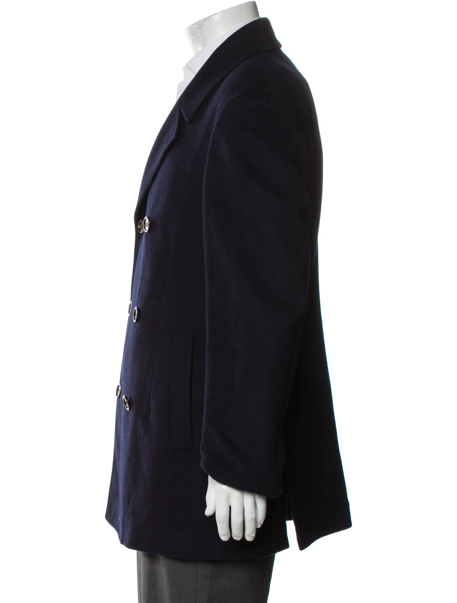 Brunello Cucinelli Wool Peacoat