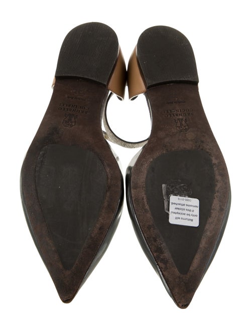 Brunello Cucinelli Monili Patent Leather D'Orsay Flats