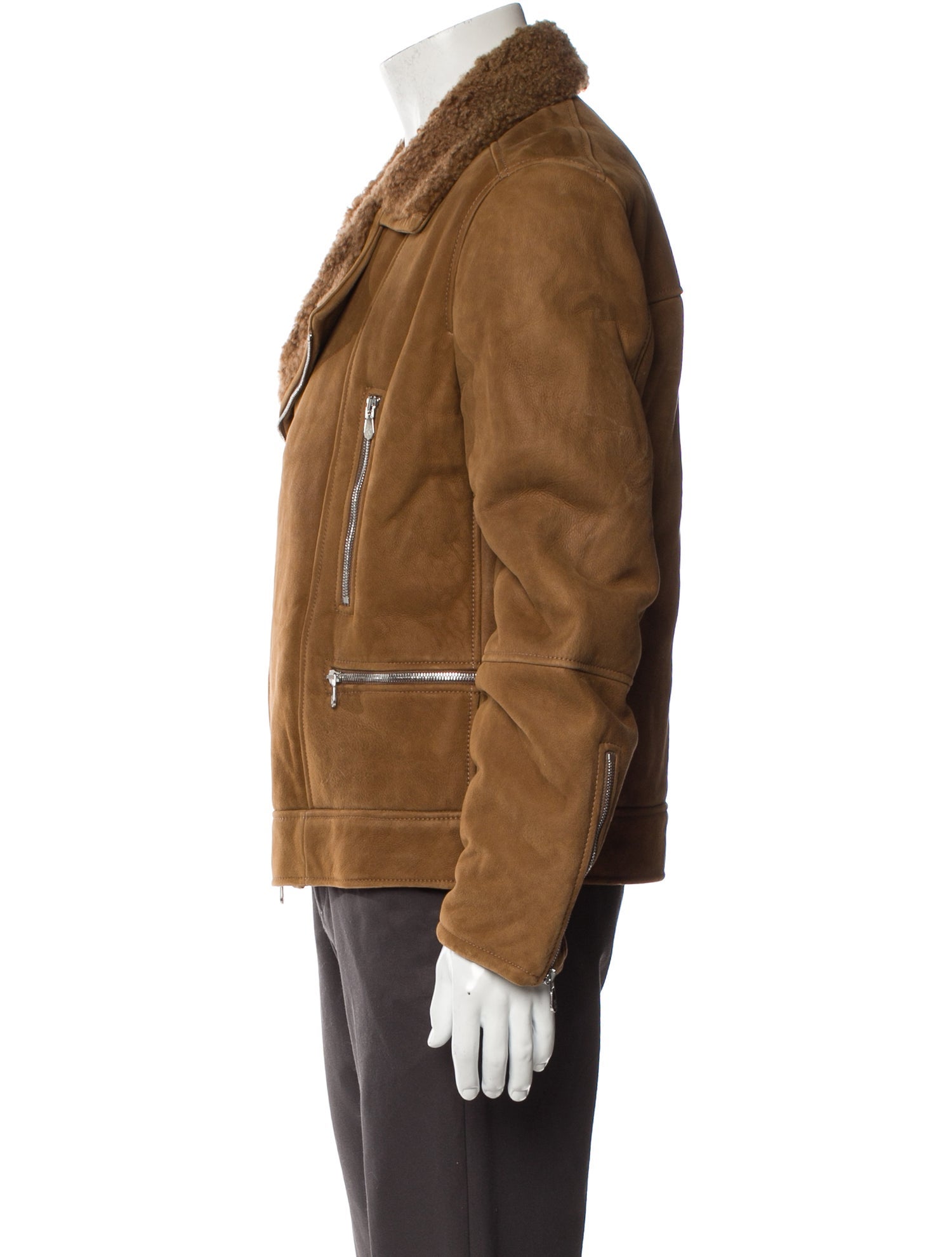 Brunello Cucinelli Leather Moto Jacket