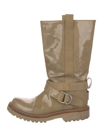 Brunello Cucinelli Patent Leather Boots