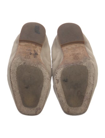 Brunello Cucinelli Monili Suede Mules