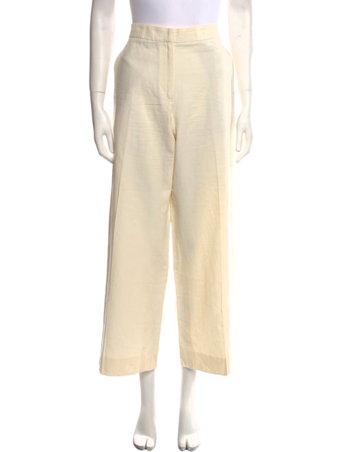Brunello Cucinelli Linen Wide Leg Pants