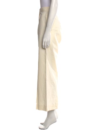 Brunello Cucinelli Linen Wide Leg Pants