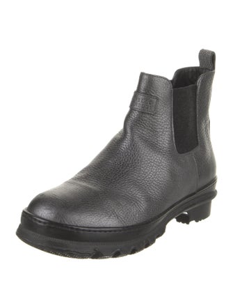 Brunello Cucinelli Monili Leather Chelsea Boots