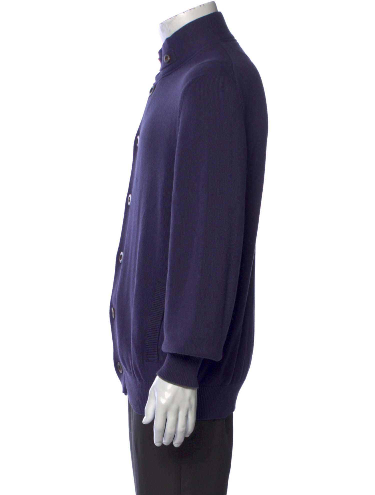 Brunello Cucinelli Turtleneck Long Sleeve Cardigan