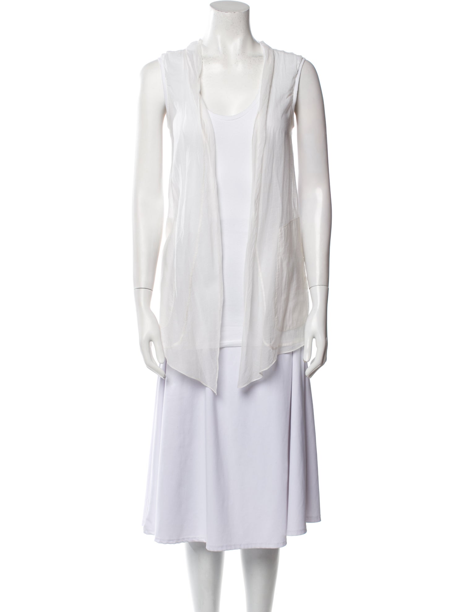 Brunello Cucinelli V-Neck Sleeveless Tunic
