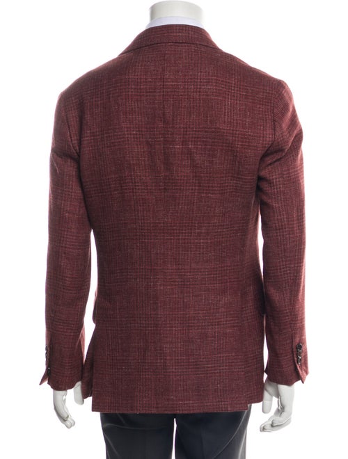 Brunello Cucinelli Wool Printed Blazer