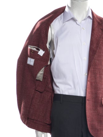 Brunello Cucinelli Wool Printed Blazer