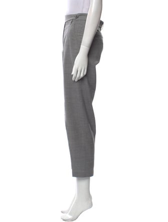 Brunello Cucinelli Virgin Wool Straight Leg Pants