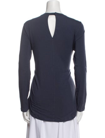Brunello Cucinelli Crew Neck Long Sleeve T-Shirt