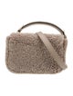 Brunello Cucinelli Shearling Top Handle Bag