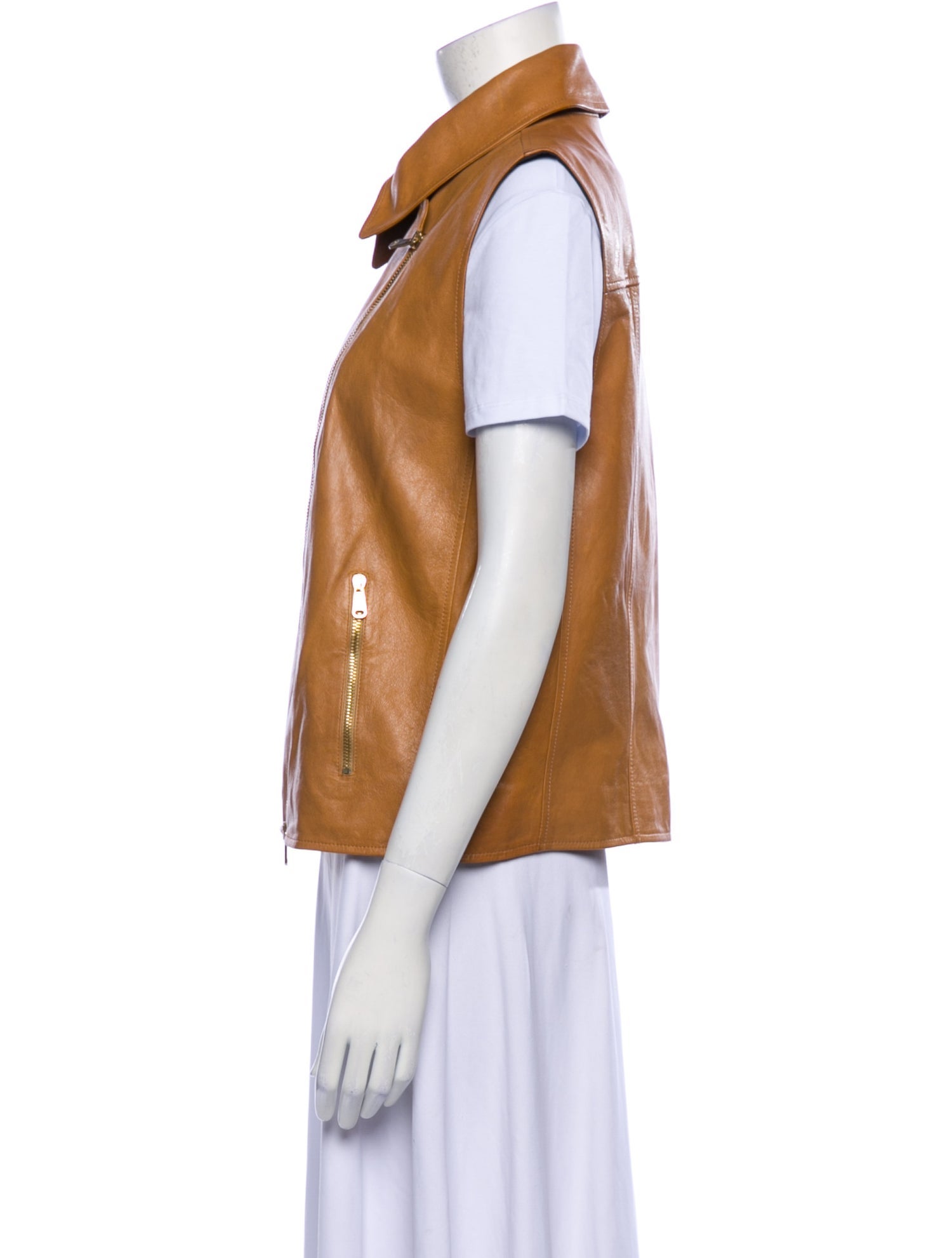 Brunello Cucinelli Leather Vest