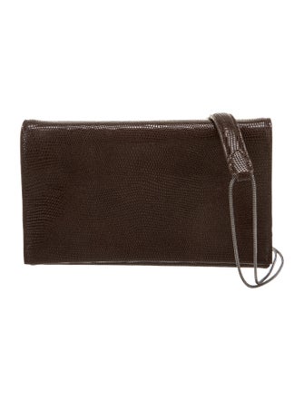 Brunello Cucinelli Lizard Clutch