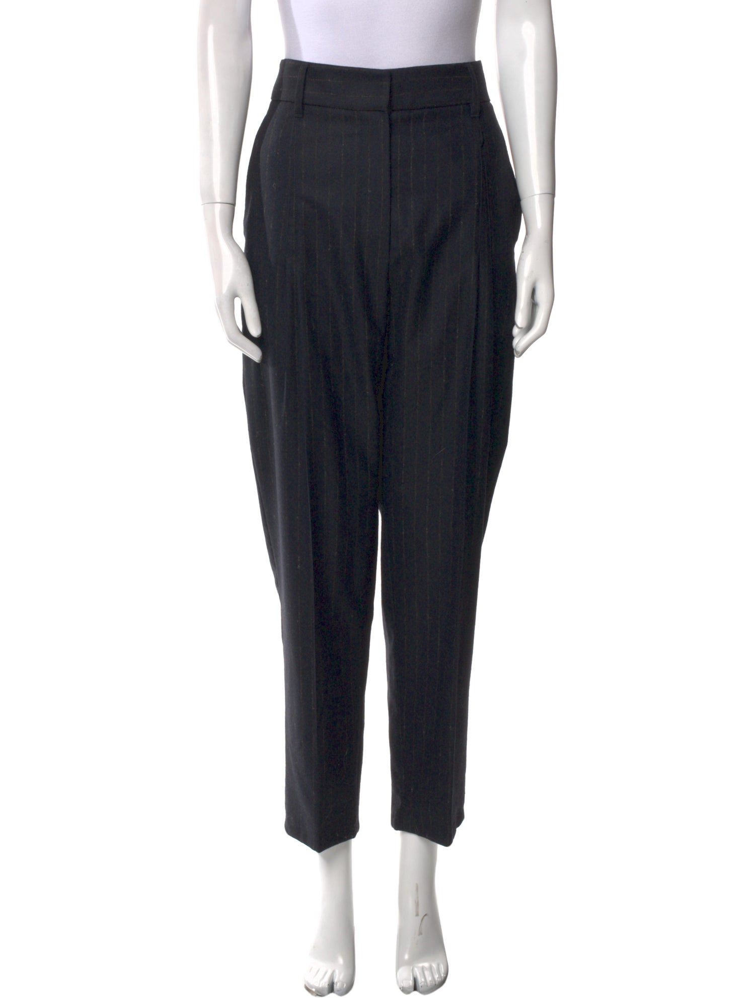 Brunello Cucinelli Back pockets are basted shut Straight Leg Pants