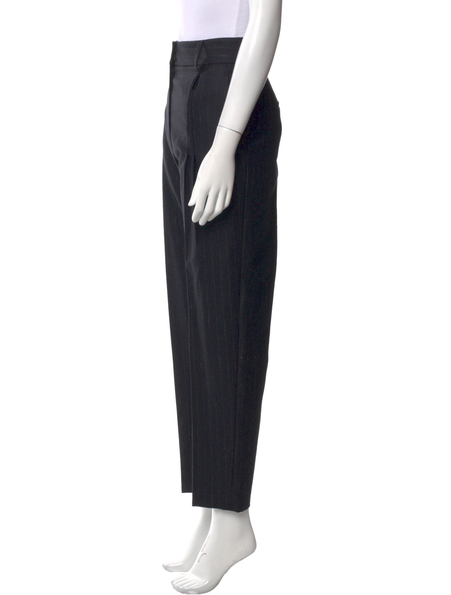 Brunello Cucinelli Back pockets are basted shut Straight Leg Pants