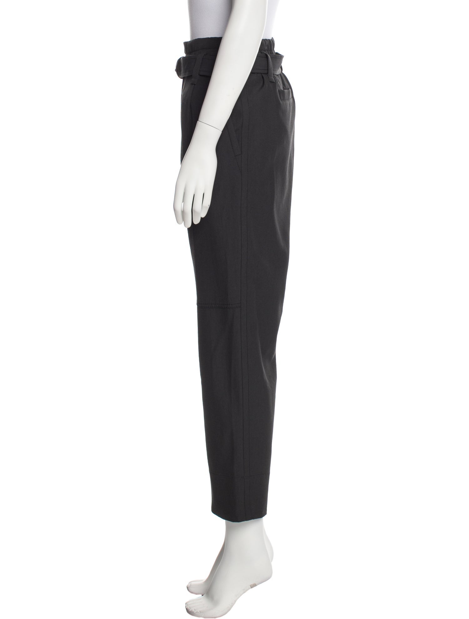Brunello Cucinelli Virgin Wool Straight Leg Pants