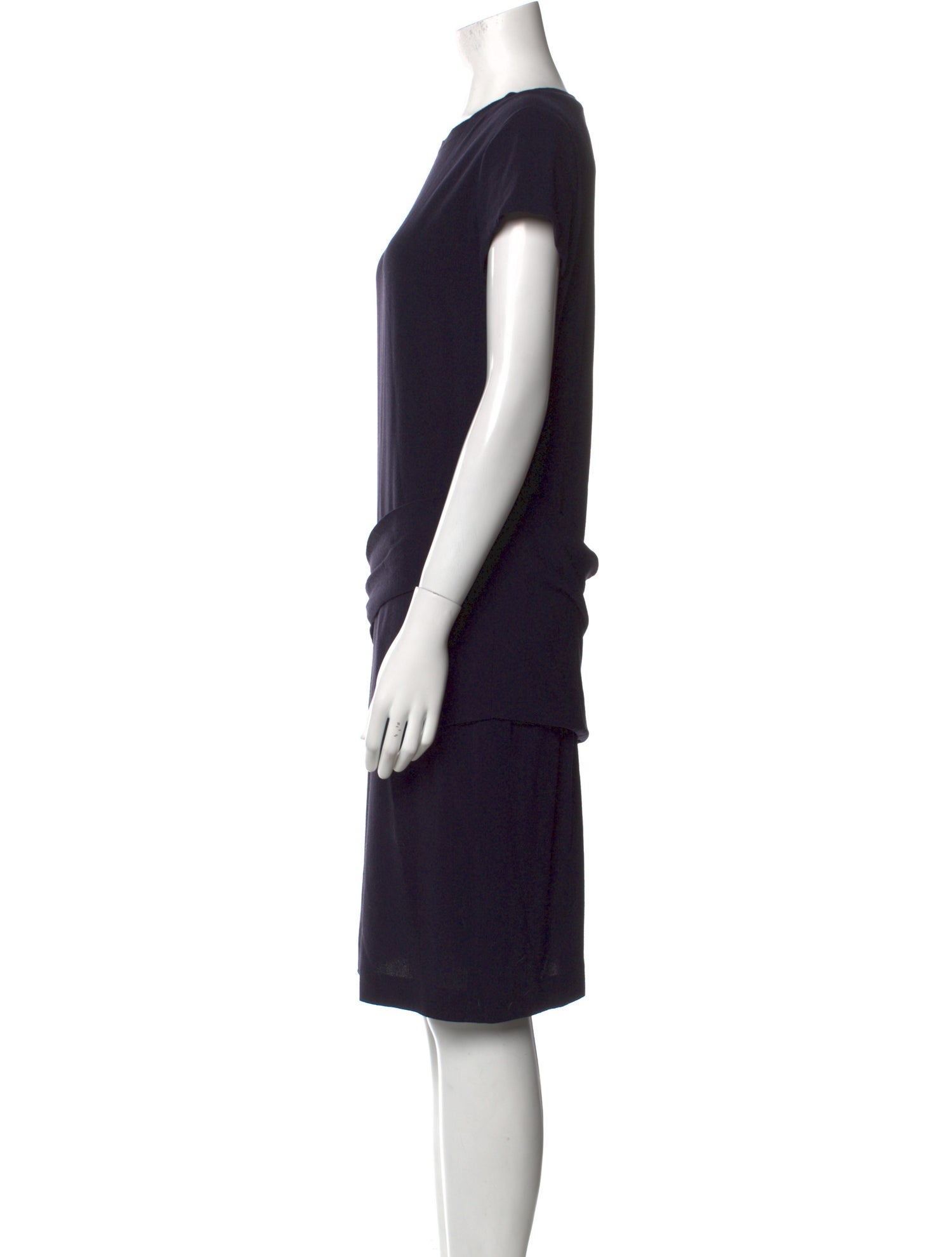 Brunello Cucinelli Virgin Wool Knee-Length Dress
