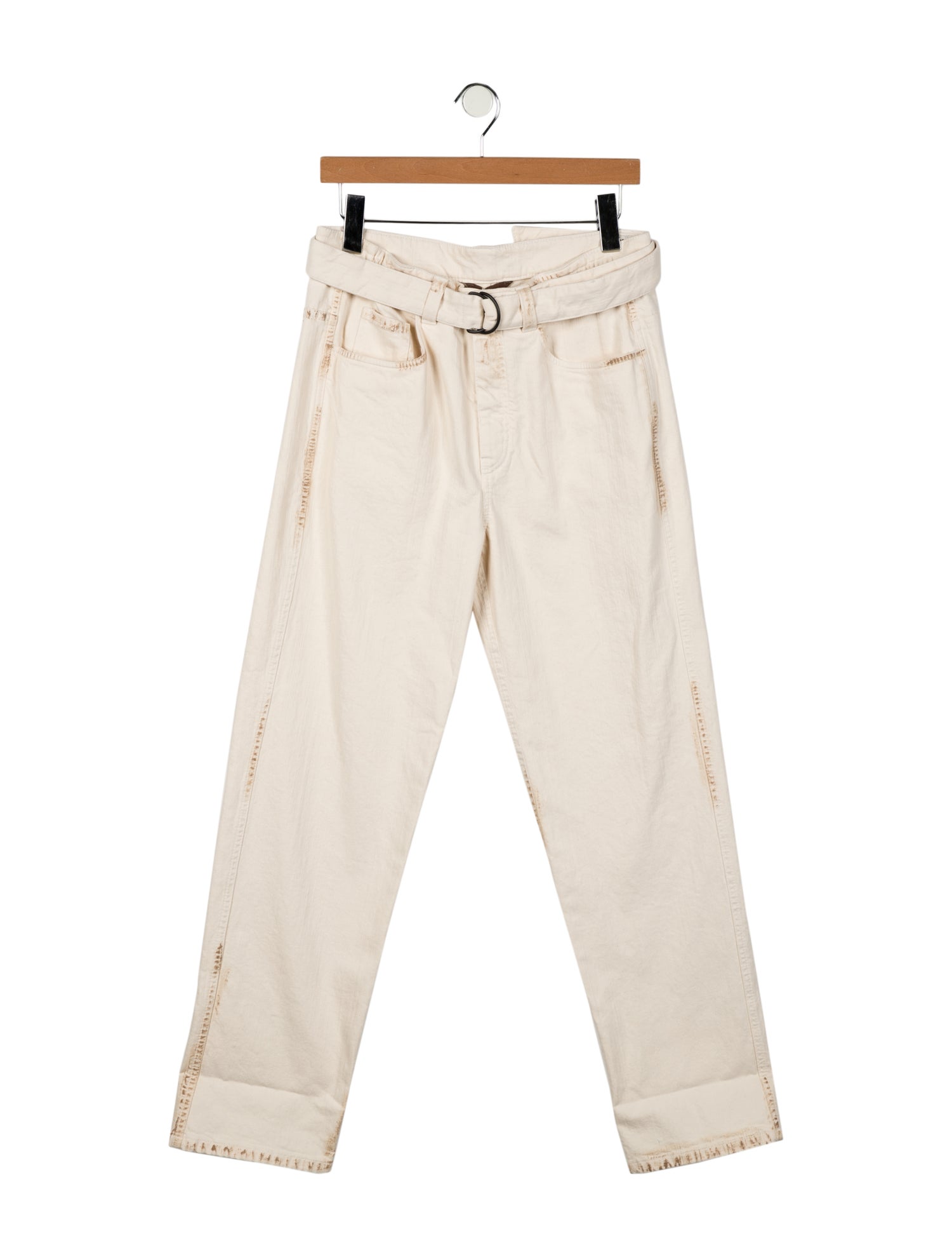 Brunello Cucinelli High-Rise Straight Leg Jeans w/ Tags