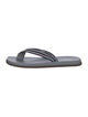 Brunello Cucinelli Canvas Flip Flops