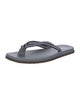 Brunello Cucinelli Canvas Flip Flops