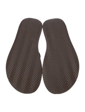 Brunello Cucinelli Canvas Flip Flops