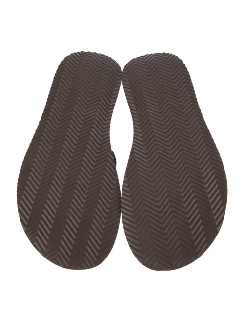 Brunello Cucinelli Canvas Flip Flops