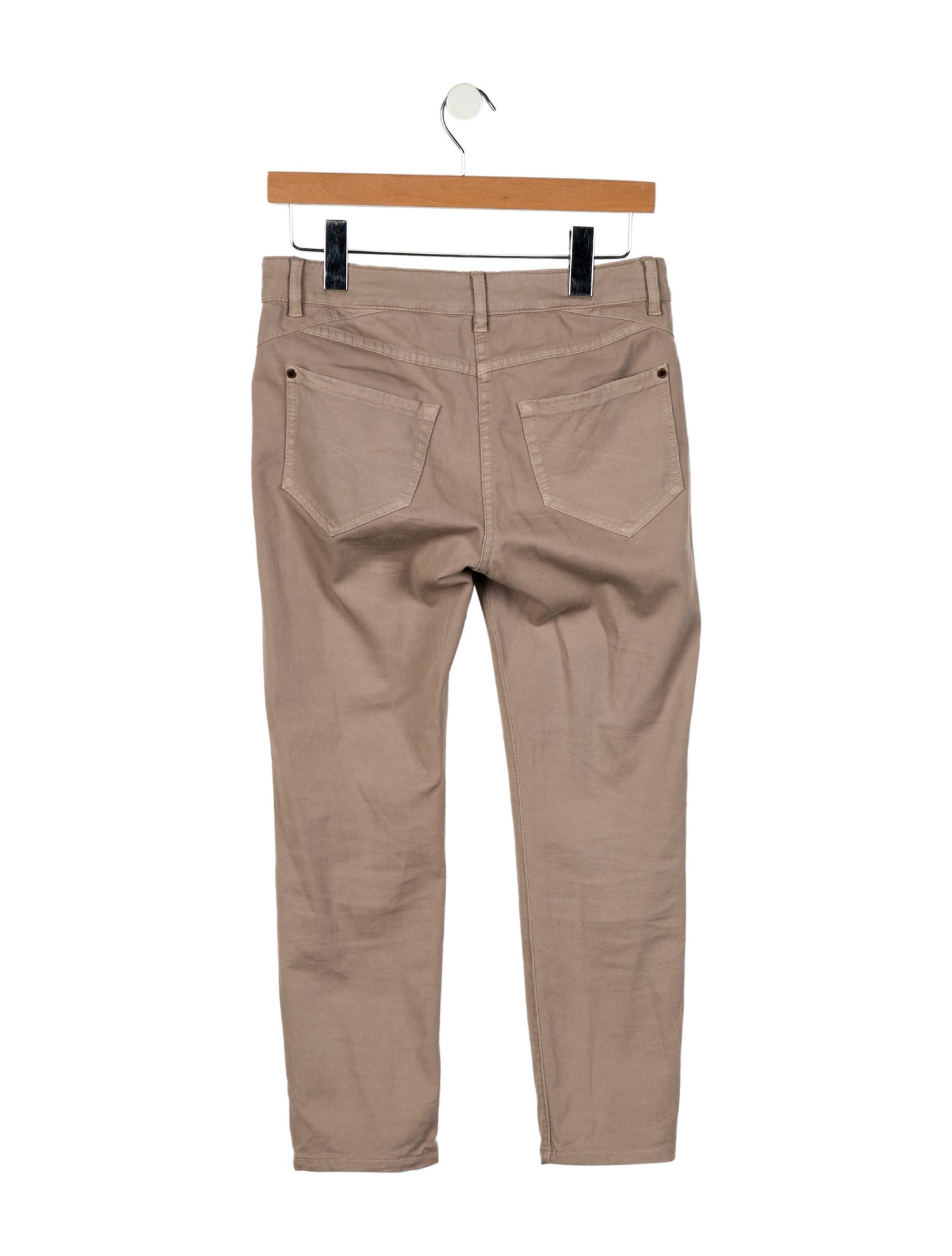 Brunello Cucinelli Mid-Rise Skinny Leg Jeans