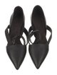 Brunello Cucinelli Leather Beaded Accents D'Orsay Pumps