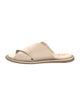 Brunello Cucinelli Monili Leather Slides