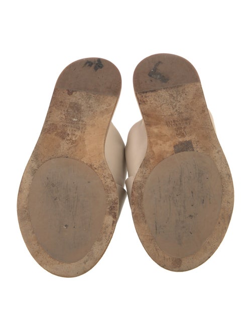 Brunello Cucinelli Monili Leather Slides