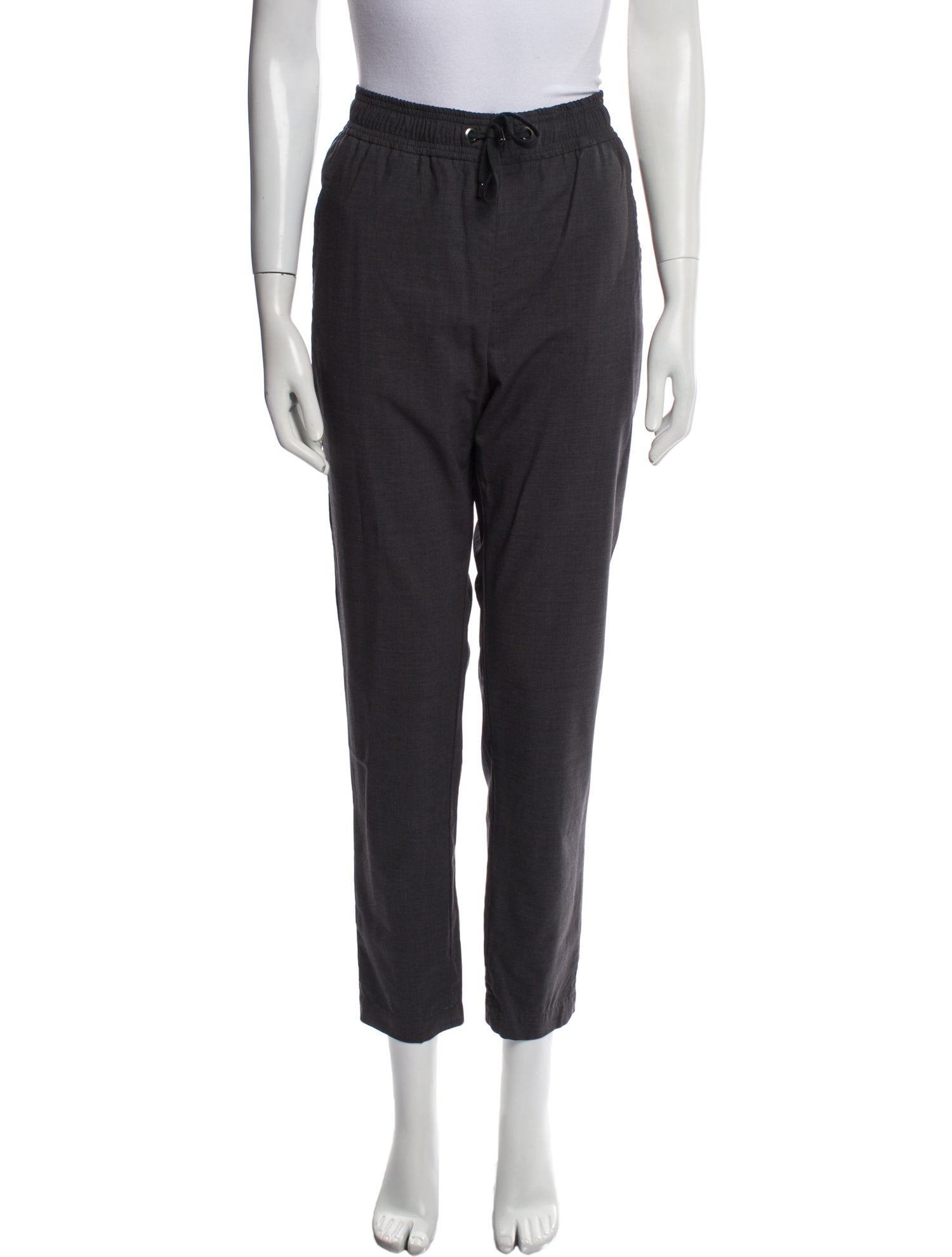 Brunello Cucinelli Wool Straight Leg Pants