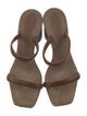 Brunello Cucinelli Monili Leather Slides
