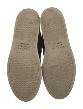 Brunello Cucinelli Monili Suede Sneakers