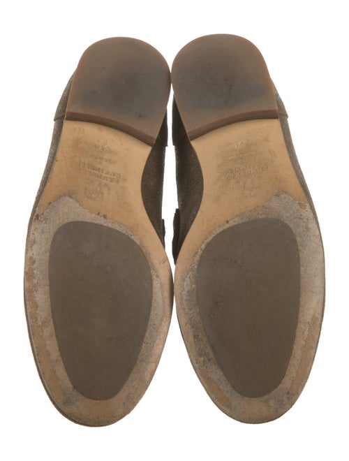 Brunello Cucinelli Monili Leather Loafers