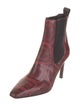 Brunello Cucinelli Monili Python Chelsea Boots