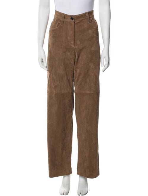 Brunello Cucinelli Leather Pants