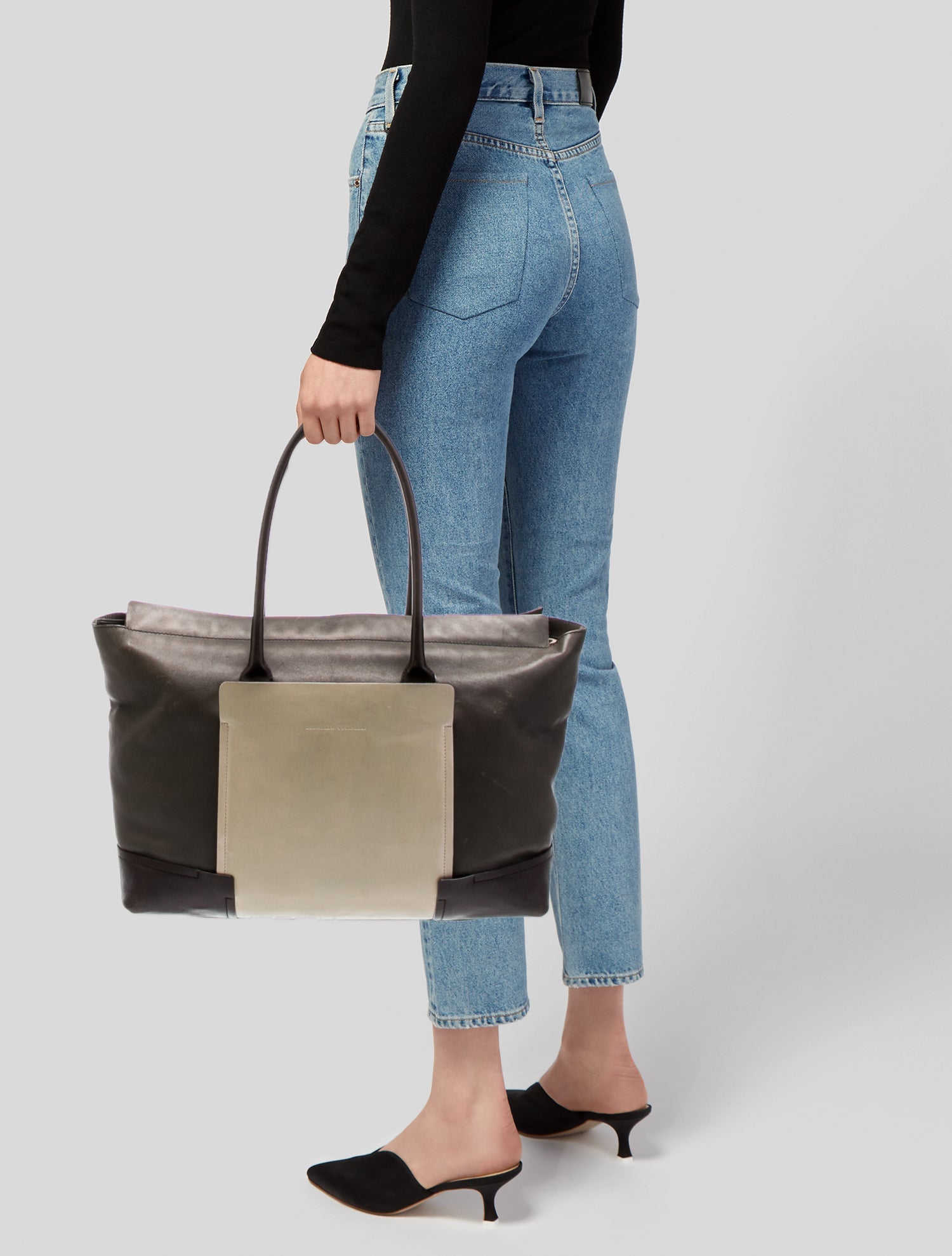 Brunello Cucinelli Leather Weekender Bag