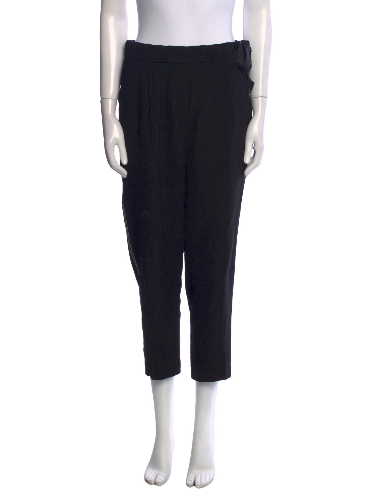 Brunello Cucinelli Virgin Wool Straight Leg Pants