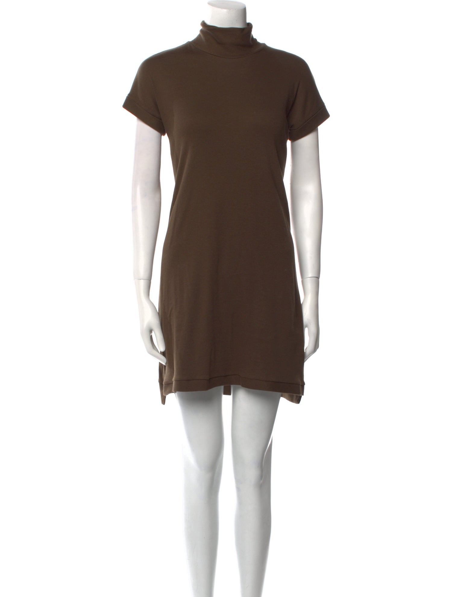 Brunello Cucinelli Turtleneck Mini Dress
