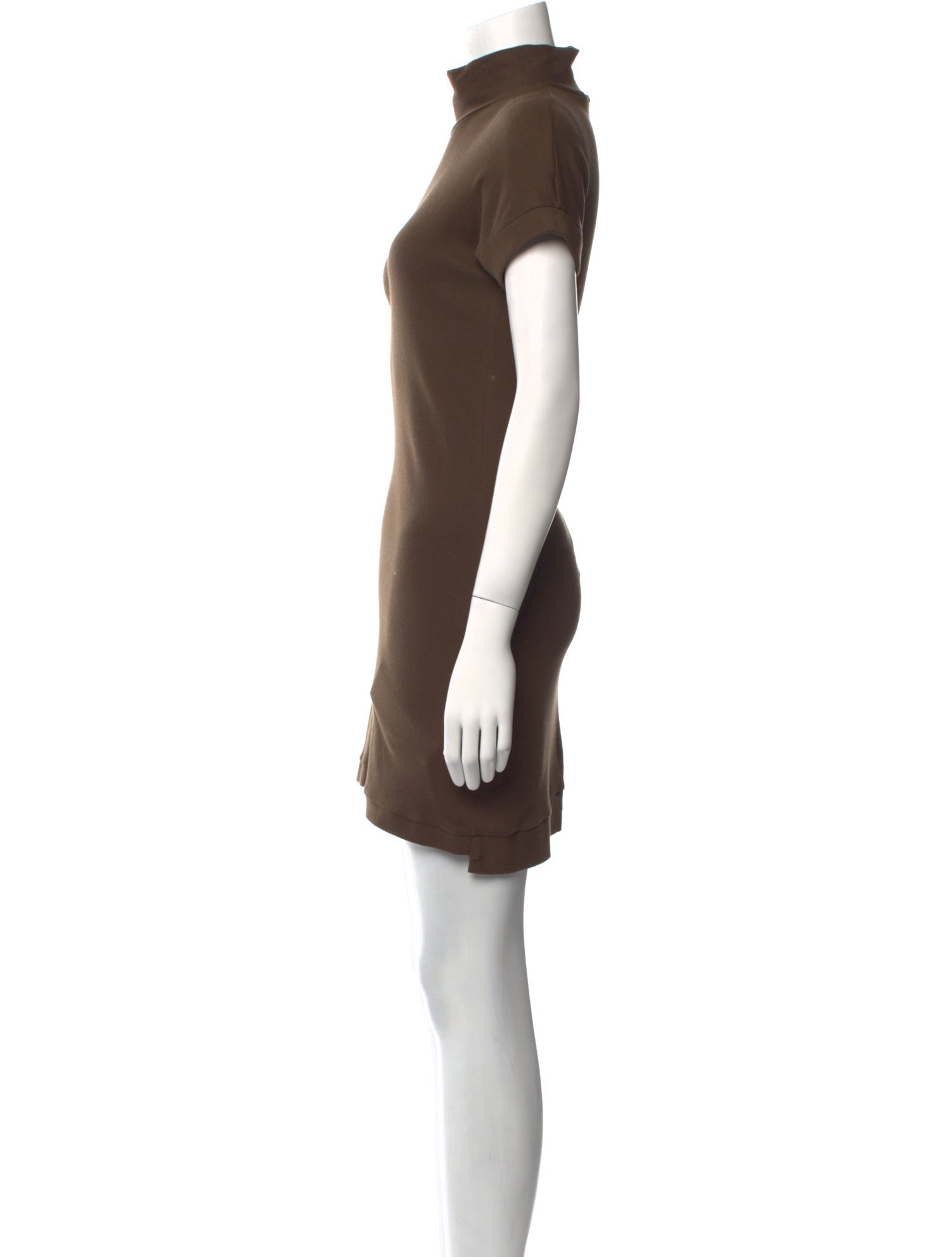 Brunello Cucinelli Turtleneck Mini Dress