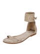 Brunello Cucinelli Suede Gladiator Sandals