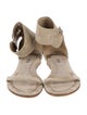 Brunello Cucinelli Suede Gladiator Sandals