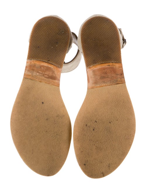 Brunello Cucinelli Suede Gladiator Sandals