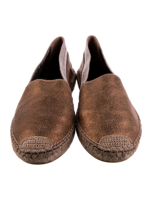 Brunello Cucinelli Leather Espadrilles
