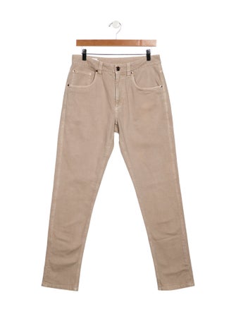 Brunello Cucinelli High-Rise Wide Leg Jeans